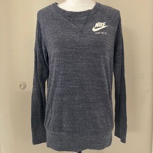 Nike Vintage Sweatshirt, Navy Blue, M